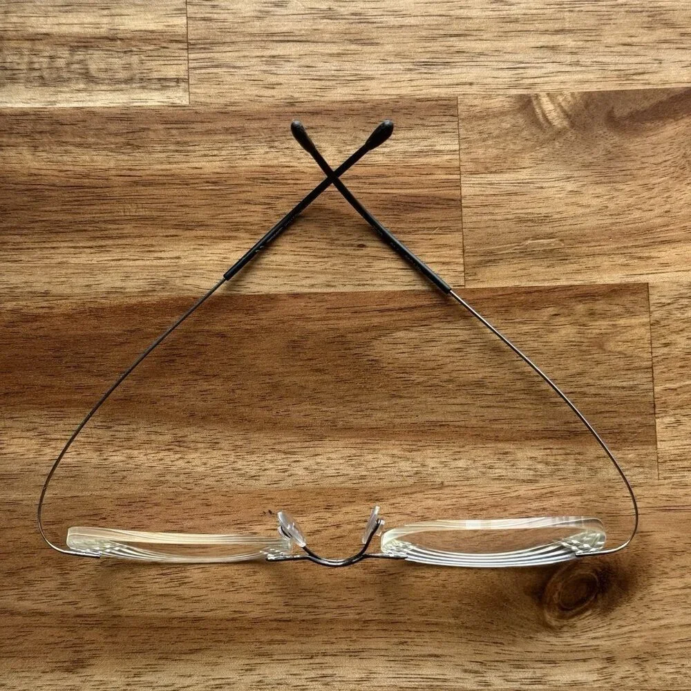 Silhouette Eyeglasses Mod 7395 Frameless Preowned AUTHENTIC TITAN Austria